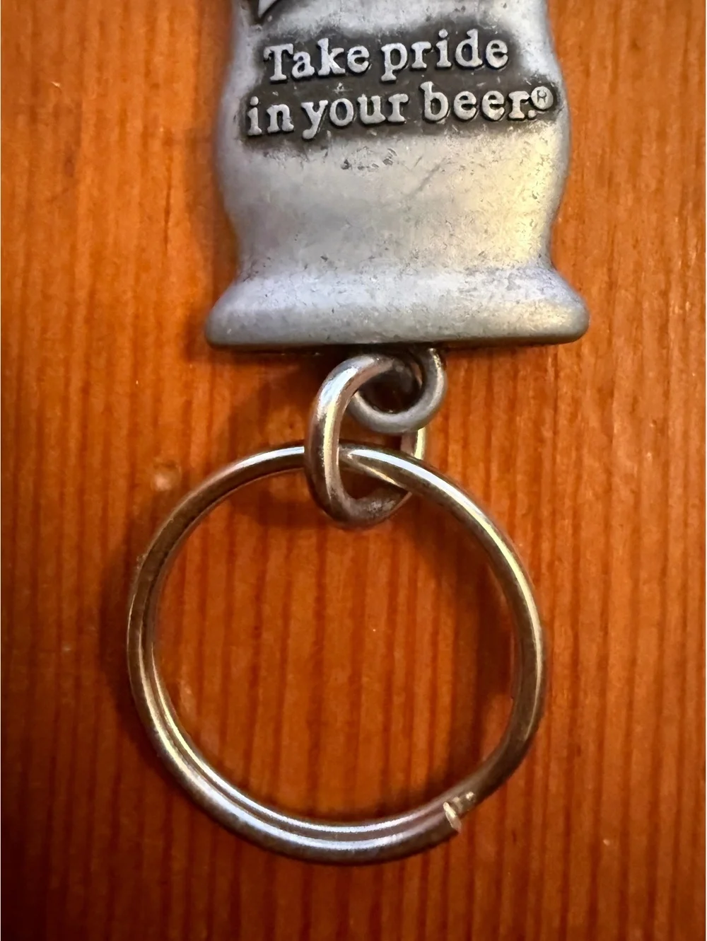 Samuel Adams Boston Lager Metal Bottle Opener Keychain